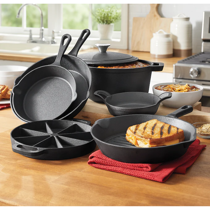 Cast Iron Cookware Complete Range