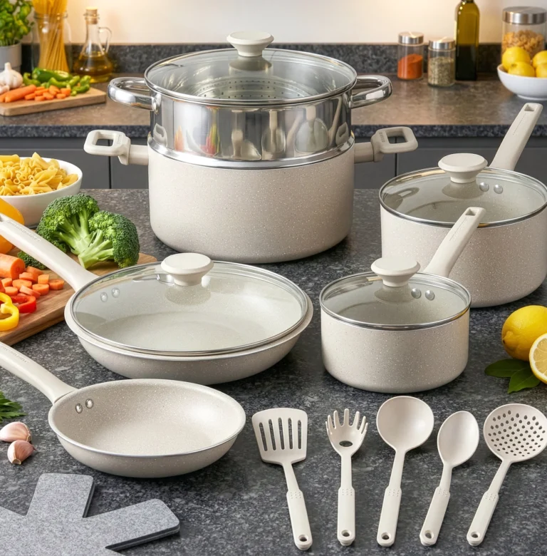 Easy-Release Non-Stick Pots & Pans - Professional Cookware Collection