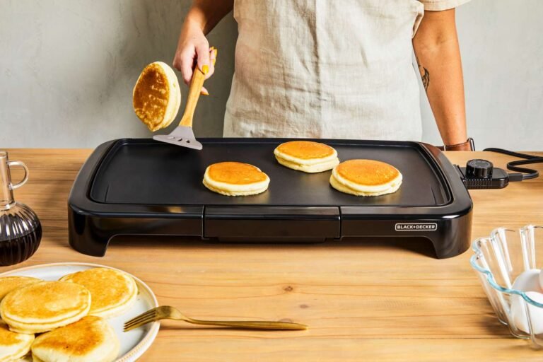 Electric Griddle Non-Stick Countertop Performance
