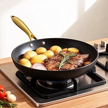 Premium Non-Stick & Cast Iron Skillets for Every Kitchen