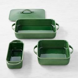 Premium Stoneware Baking Collection - Professional Grade Ceramic Bakeware