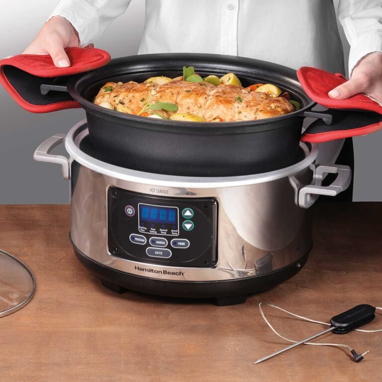 Programmable Slow Cooker with Advanced Timer Settings