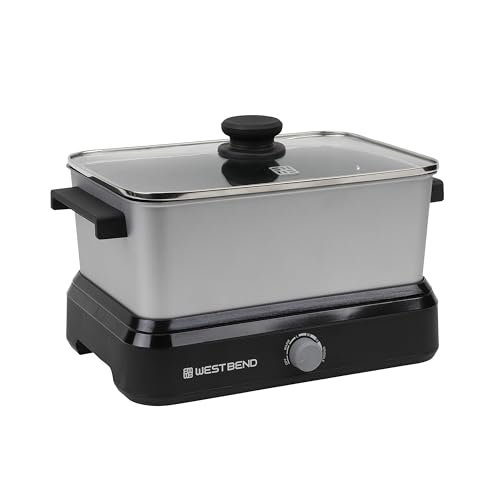 Parini Programmable Slow Cooker – 6-Quart Digital Slow Cooker