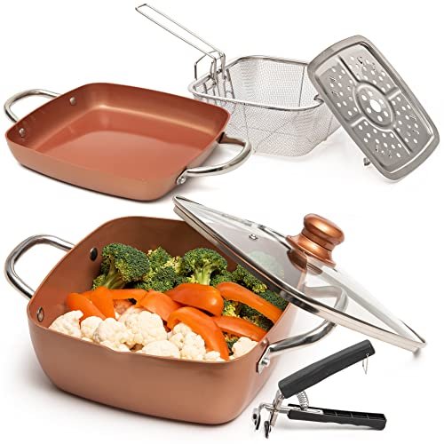 Parini Copper Cookware – Copper-Infused Cookware Set